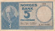 Norway 5 Kroner P.30a -