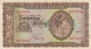 Luxembourg 20 Francs P.42a -