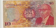 Lesotho P.11 10 Maloti 1990 VF