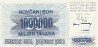Bosnia-Herzegowina 1.000.000 Dinara P.35a -