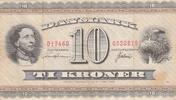 Denmark 10 Kroner P.44d. -