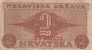 Croatia 2 Kune P.8b -