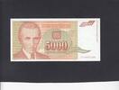 Yugoslavia 5.000 Dinara Replacement P.128r -