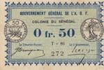 Senegal 1/2 Franc P.1c -