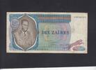 Zaire Rep. 10 Zaires P.23a -