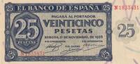 Spain 25 Pesetas P.99 -