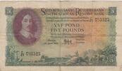 South Africa 5 Pond 16-4-1952 1952 P.97a VF