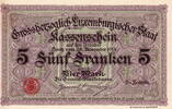 Luxembourg 5 Franken(C3c) P.23 -