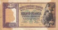 Albania 100 Franga Stain P.8. -