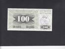 Bosnia-Herzegowina 100 Dinara OVERPRINT P.13b -
