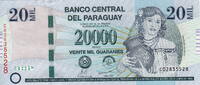 Paraguay 20.000 Guaranies P.230b -