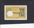 Madagascar 20 Francs PMG 64 1937 P.37 unz- 245,00 EUR  plus 9,95 EUR verzending