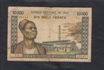 Mali 10.000 Francs tear 10 mm P.15b -