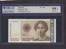 Norway 500 Kroner Grading 55 P.51e -