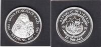 Liberia 20 Dollar DIANA IN WEDDING DRESS KM.518 -