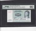 Denmark 50 Kroner PMG 66 P.50g. -