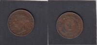 Straits Settlements 1 Cent VICTORIA KM.16 -