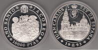 Spain 10.000 Pesetas HOLY JACOBEAN YEAR(170 gram) KM.928 -