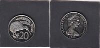 New Zealand 20 Cent KIWI BIRD KM.36.1.. -
