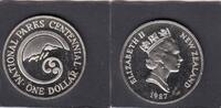 New Zealand 1 Dollar NAT.PARKS KM.65A -