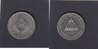 Nicaragua 5 Cordoba EMBLEM KM.90 -