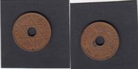 Nigeria 1 Penny HOLE KM.2 -