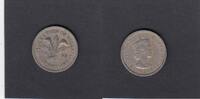 Nigeria 1 Shilling PALM KM.5 -
