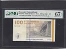 Denmark 100 Kroner PMG 67 P.66a. -