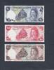 Cayman Isl. 36 Dollar Set UNIQUE rare P.1.3.4 -