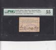 South Africa 6 Pence PMG 55 P.S664c -