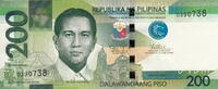 Philippines 200 Pesos P.209 -