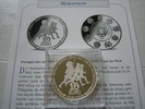 Portugal 10 Euro Marathon Olympia Peking 2008 Silber PP -