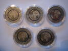 BRD 5 x 5 Euro BRD 5 Euro 2016 Planet Erde A,D,F,G,J Komplettsatz -