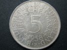 BRD 5 DM BRD 5 DM Silberadler 1958 F vz - Prägefrisch -