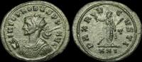 ROMAN IMPERIAL Pr712SpL - PROBUS - Billon Ant., Radiate, cuirassed bust left, holding spear. -