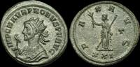 ROMAN IMPERIAL Pr704HT - PROBUS - Billon Antoninianus, PAX AVG, Attractive mid-green patina. -