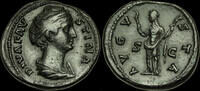 ROMAN IMPERIAL Diva Faustina Senior, AE Dupondius, Ceres. -