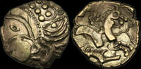 CELTIC GAUL  NORTHWEST GAUL, Aulerci Eburovices, Gold Hemistater, Circa ... 801,66 EUR  Excl. 17,30 EUR Verzending