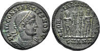 ROMAN as Constantius II, as Caesar. AE Follis (3.00g, 18mm). Antioch mint. Struck 330-333/ 335 AD. RIC 88 -