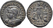 ROMAN AE Follis Licinius II, Caesar. (3.00g, 20mm). Alexandria mint. Struck 321-4 AD. RIC 30 -