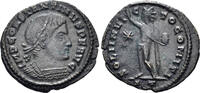 ROMAN AE Follis Constantine I 'the Great'. 307-337 AD. (2.86g, 20mm). Ticinum mint. Struck 313/4 AD. RIC 8 -
