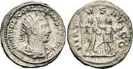 ROMAN AR Antoninianus Gallienus. 253-268 AD. (4.02g, 23mm). Samosata mint. Struck 255/6 AD. MIR 1681m -