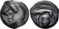 GREEK Potin Celtic Northeast Gaul. Leuci. 1st century BC. Cast (1.83g, 17mm). DT 151 -