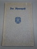 3.Reich Ahnenpass -RDDS- mit diversen Eintragungen u. Beglaubigungen -