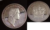 Erinnerungsmedaille (Silber) "Friedrich von Schiller" -