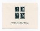 Deutsches Reich 5x Block 5x Block Geburtstag Hitlers -