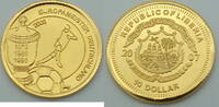 Liberia 10 Dollars Europameister Deutschland -