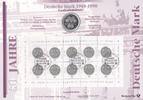 BRD 10 DM Numsiblatt 3/1998 Deutsche Mark -