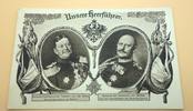 Deutsches Reich Postkarte -Unsere Heerführer Freiherr von der Goltz/Moltke- -