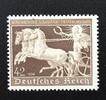Deutsches Reich 42+108 Pfennig Braunes Band -